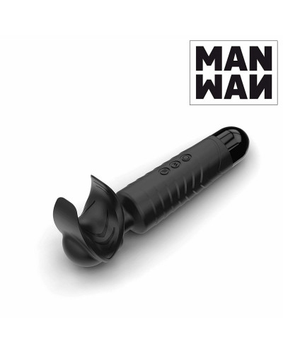 Мастурбатор-вібромасажер MAN.WAND, відмінно для пар, вібро-мінет, 20 режимів - Фото №5