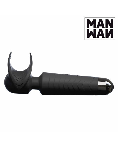Мастурбатор-вібромасажер MAN.WAND, відмінно для пар, вібро-мінет, 20 режимів - Фото №6