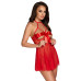 Беби-дол Kissable Sexy Kiss Babydoll Red L/XL - Фото №3