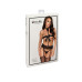 Комплект Kissable Bondage Kiss Set Black L/XL - Фото №11