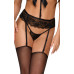 Комплект Kissable Bondage Kiss Set Black L/XL - Фото №4