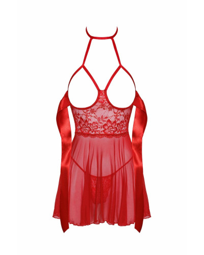 Бебі-дол Kissable Sexy Kiss Babydoll Red S/M - Фото №6