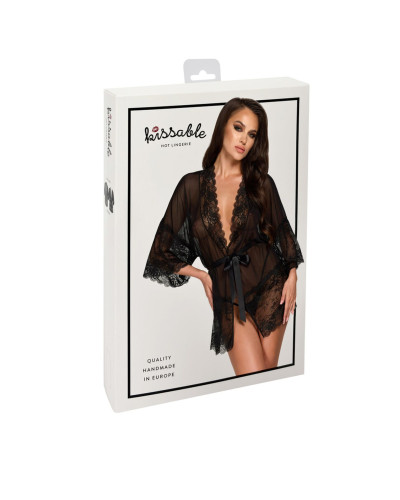 Пеньюар Kissable Midnight Kiss Negligee S/M - Фото №9