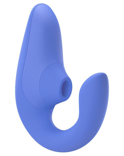 Вакуумний кліторальний стимулятор Womanizer Blend Vibrant Blue - Фото №1