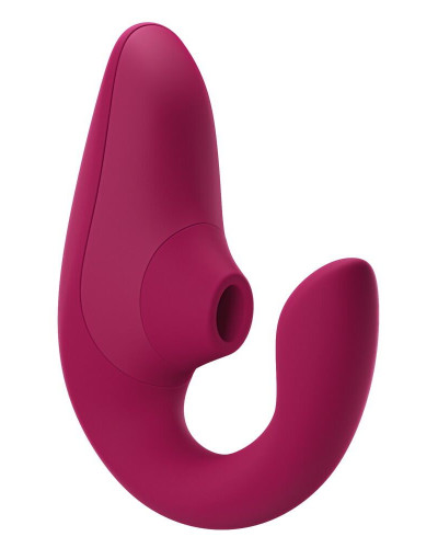 Вакуумний кліторальний стимулятор Womanizer Blend Vibrant Pink - Фото №1