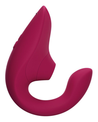 Вакуумний кліторальний стимулятор Womanizer Blend Vibrant Pink - Фото №2