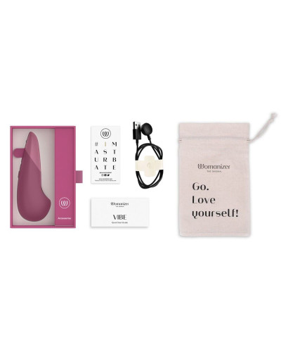 Вібратор Womanizer Vibe Dusky Pink - Фото №7
