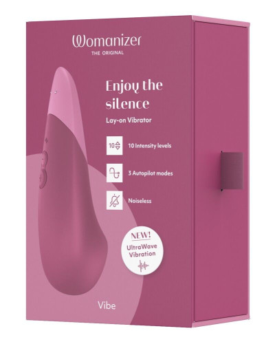 Вібратор Womanizer Vibe Dusky Pink - Фото №9