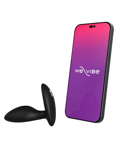 Анальна смарт-вібропробка We-Vibe Ditto+ Satin Black з пультом ДК - Фото №7