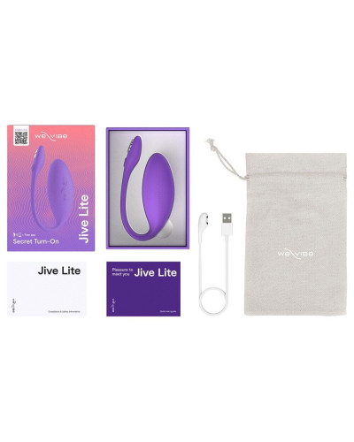 Смарт-віброяйце We-Vibe Jive Lite Purple - Фото №9