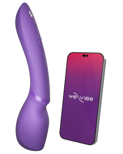 Вібромасажер We-Vibe Wand 2 Purple - Фото №5