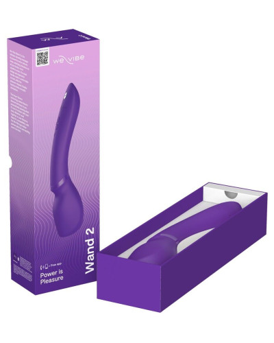 Вібромасажер We-Vibe Wand 2 Purple - Фото №7