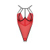 Боді з високим вирізом стегна Passion Exclusive AKITA BODY L/XL, red - Фото №5