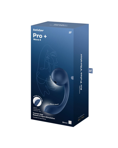 Вибратор Satisfyer Pro+ Wave 4 Connect App - Фото №5
