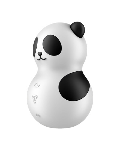 Вакуумный стимулятор с вибрацией Satisfyer Pocket Panda - Фото №3
