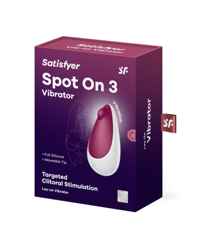 Вібратор Satisfyer Spot On 3 Berry - Фото №5