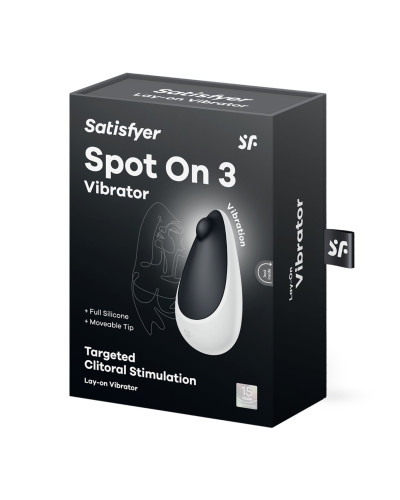 Вибратор Satisfyer Spot On 3 Black - Фото №5