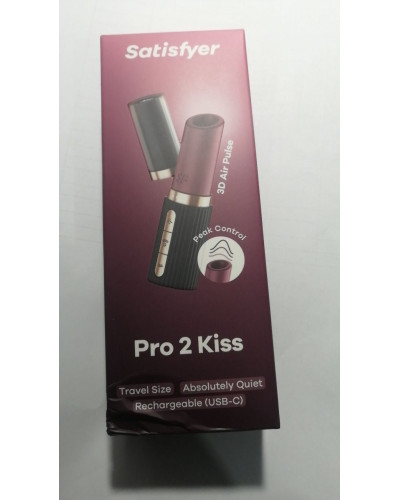 Вакуумний стимулятор Satisfyer Pro 2 Kiss (м'ята упаковка!!!) - Фото №2