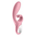 Смарт вібратор-кролик Satisfyer Hug Me Pink (м'ята упаковка!!!) - Фото №4
