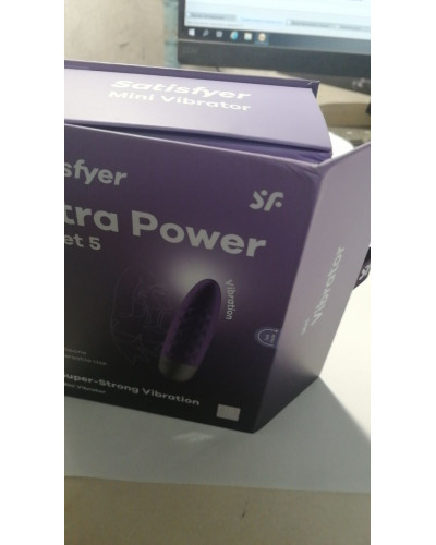Мінівібратор Satisfyer Ultra Power Bullet 5 Violet (м'ята упаковка!!!) - Фото №2