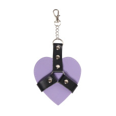 Брелок на карабіні для ключів Art of Chained Heart, Лаванда