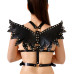 Жіноча портупея Art of Sex - Wings чорна XS-M, екошкіра - Фото №1