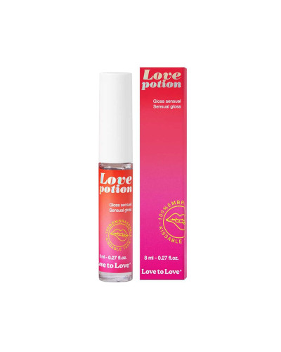 Стимулювальний блиск для губ Love To Love Love Potion - Gloss Sensuel 8 мл - Фото №1