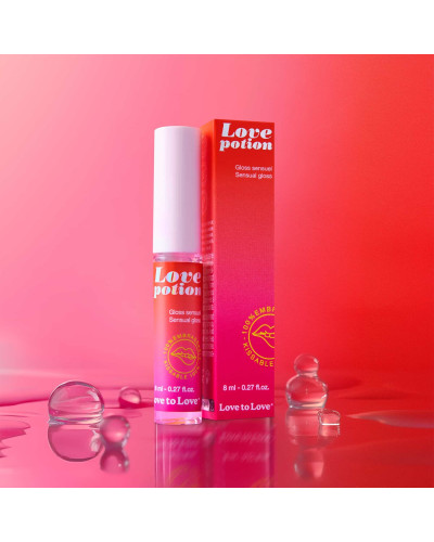 Стимулювальний блиск для губ Love To Love Love Potion - Gloss Sensuel 8 мл - Фото №2