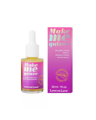 Збуджувальна сироватка для клітора Love To Love Make Me Quiver 30 мл - Фото №1