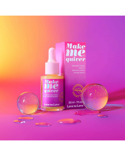 Збуджувальна сироватка для клітора Love To Love Make Me Quiver 30 мл - Фото №2