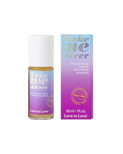 Стимулювальний гель для вуздечки пеніса Love To Love Make Me Shiver 30 мл - Фото №1