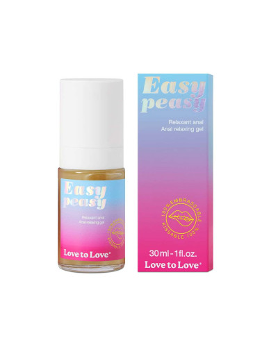 Анальний лубрикант Love To Love Easy Peasy - Anal Relaxing Gel 30 мл - Фото №1