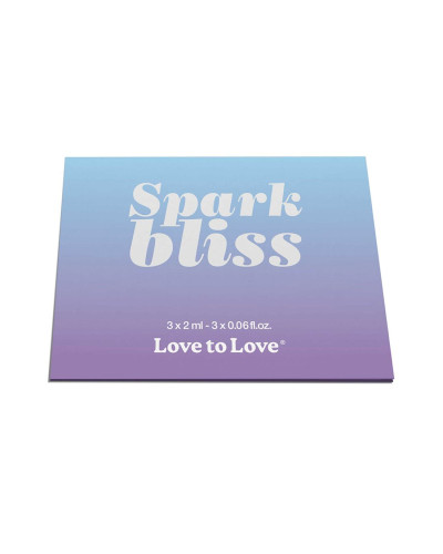 Набір пробників стимуляторів для пар Love To Love Spark Bliss 3 х 2 мл - Фото №1