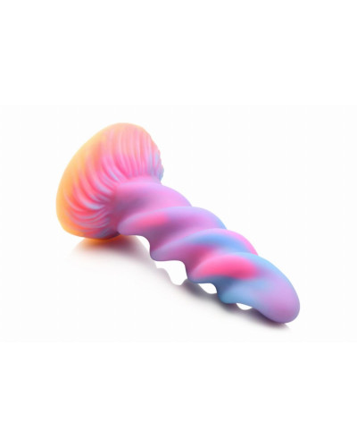 Фентезійний фалоімітатор Creature Cocks Glow-in-the-Dark Unicorn Dildo - Фото №2