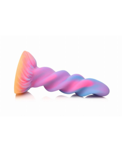 Фентезійний фалоімітатор Creature Cocks Glow-in-the-Dark Unicorn Dildo - Фото №3