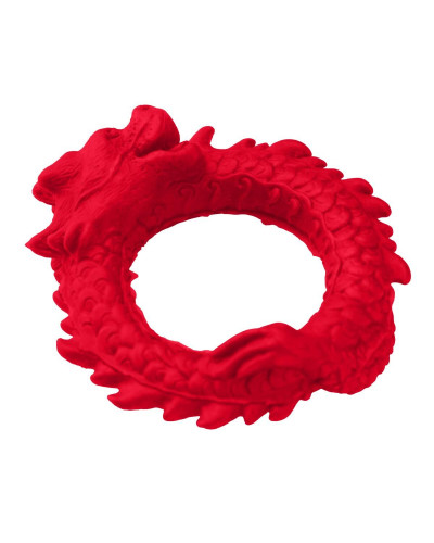 Ерекційне кільце Creature Cocks Rise of the Dragon Silicone Penis Ring - Red - Фото №2