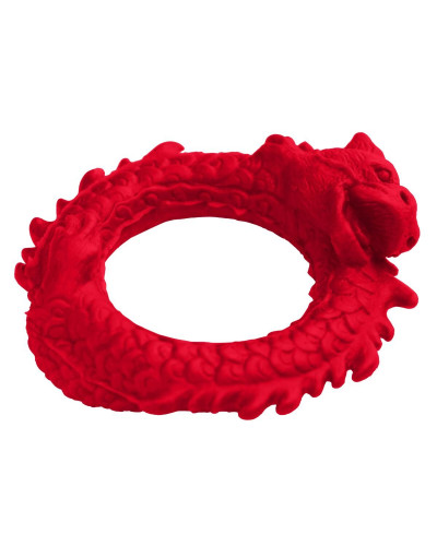 Ерекційне кільце Creature Cocks Rise of the Dragon Silicone Penis Ring - Red - Фото №3