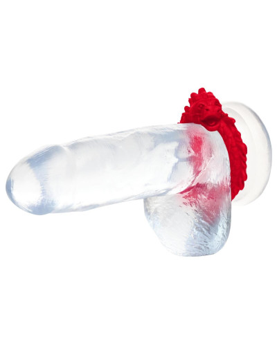 Ерекційне кільце Creature Cocks Rise of the Dragon Silicone Penis Ring - Red - Фото №7