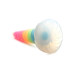 Фентезійний фалоімітатор Creature Cocks Luminescent Rainbow Silicone Dildo - Фото №3