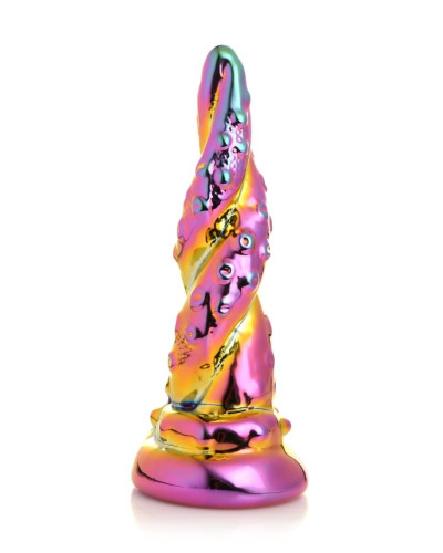 Фэнтезийный фаллоимитатор Creature Cocks Enchanting Rainbow Glass Dildo - Фото №1