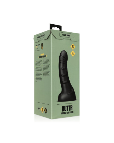 Фалоімітатор BUTTR - Black Hawk Curved Anal Dildo (м'ята упаковка!!!) - Фото №11