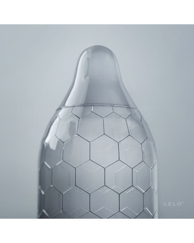Презервативы LELO HEX Condoms Original 3 Pack (мятая упаковка!!!) - Фото №3