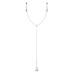 Затискачі для сосків та клітора Bedroom Fantasies: Nipple and Clitoris Clamps - Silver - Фото №3
