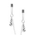 Затискачі для сосків та клітора Bedroom Fantasies: Nipple and Clitoris Clamps - Silver - Фото №5