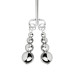 Затискачі для сосків та клітора Bedroom Fantasies: Nipple and Clitoris Clamps - Silver - Фото №6