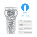 Мастурбатор Kiiroo Feel Pocket Crystal сумісний з PowerBlow - Фото №5