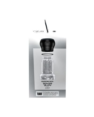 Мастурбатор Kiiroo Feel Pocket Crystal сумісний з PowerBlow - Фото №10