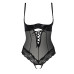Боді з відкритими грудьми Passion Exclusive NORTH BODY L/XL, black - Фото №3