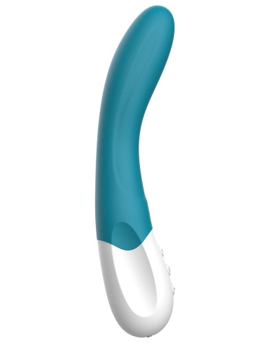 Вібратор точки G Liebe Bend It Rechargeable Ocean Blue, 10 режимів, дуже потужний, гнучкий стовбур - Фото №1