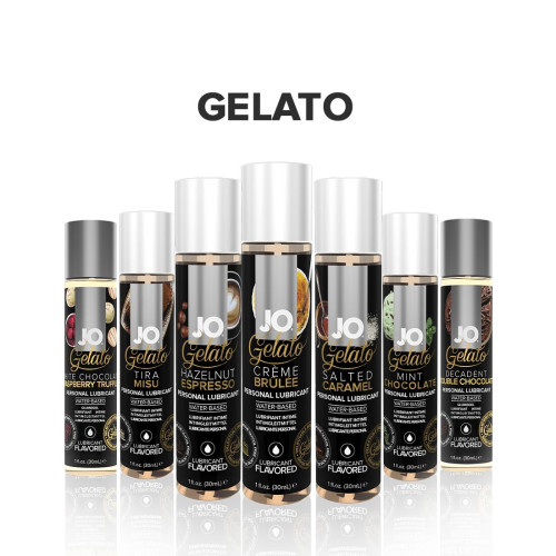 Змазка на водній основі JO GELATO CremeBrulee (30 мл) без цукру, парабенів та пропіленгліколю